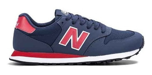 Tênis Casual New Balance 500 Masculino Azul Escuro