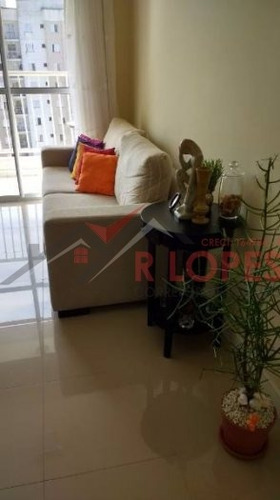 Imagem 3 de 23 de Ótimo Apartamento Em Condomínio Fechado Para Venda No Bairro Fazenda Aricanduva, 2 Dorm, 1 Vagas, 50 M - 1060