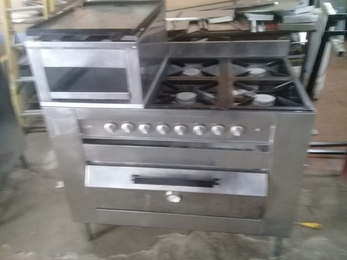 Cocina Industrial 4 Hornallas,chivitero,horno