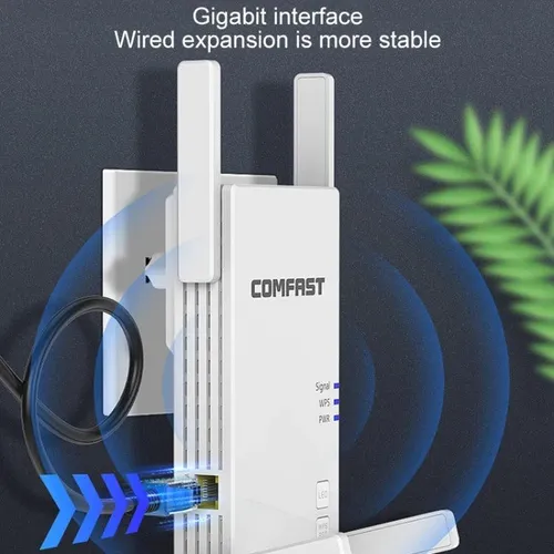 Repetidor Inalámbrico 2.4/5 Ghz Router Extensor Wifi Ac2100