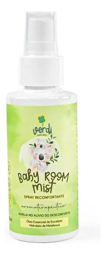 Baby Room Mist Hidrolato Spray 120ml Verdi Natural