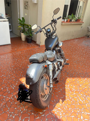 Moto Custom ,com Carburador De Falcon 400 , Cardan .