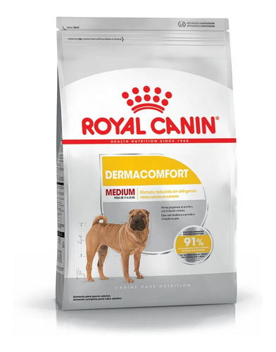 Alimento Royal Canin Dermacomfort Perro Mediano 10kg