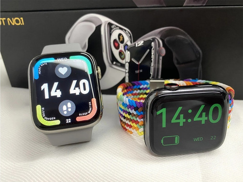 Imagen 1 de 9 de Apple Watch Serie 7 Smartwatch Dt7 Pro Max  Tension Arterial