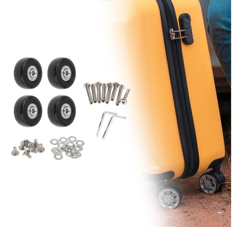 Maleta De Repuesto Ruedas Ejes Equipaje Maleta Kit 45x18mm