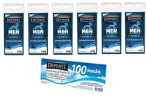Comprar 6 Ceras Roll On Para Hombre Depimiel + 100 Bandas Depilacion