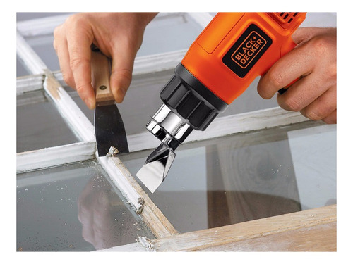 Imagen 4 de 9 de Pistola De Calor Black Decker 1500w Aire Caliente Hg1500