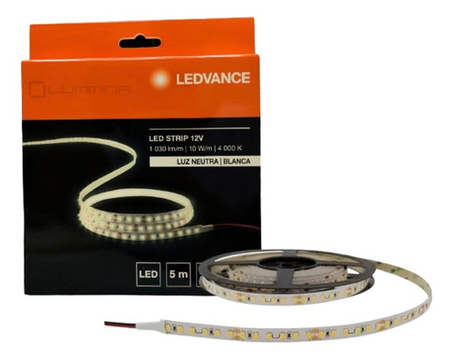 Cinta De Led 10w/m Tira Eco Flex Ledvance X 5 Metros Ip20