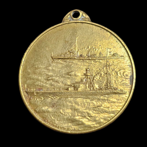 Medalla A.r.a. Escuadra De Mar Año 1939 Bronce 30x27mm - 074