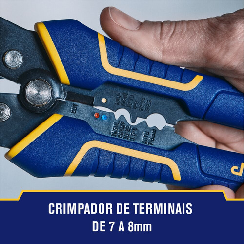 Alicate Desencapador De Fios Ajustável Vise-grip 8 Pol Irwin