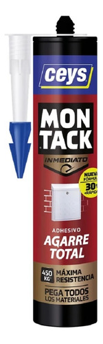 Adhesivo De Montaje 450 Gr Montack Ceys