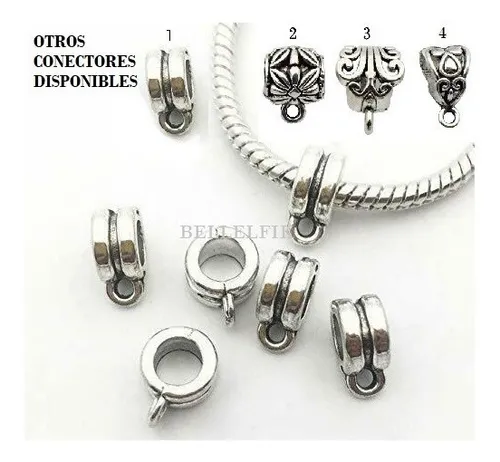 20 Charms Dijes De Bisuter a Pandora Plateados 20u Por Mayor