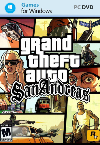 Grand Theft Auto: San Andreas Físico Español Pc Windows