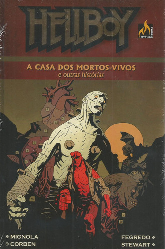 Hellboy A Casa Dos Mortos-vivos Mythos Bonellihq Cx153 K19