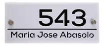 Comprar Placa Numeros Para Casa 13x30cm Hasta 5 Numeros. Modelo L
