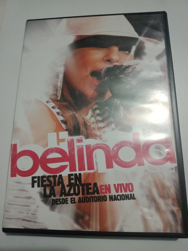 Belinda Fiesta En La Azotea En Vivo Desde El Auditorio Dvd 