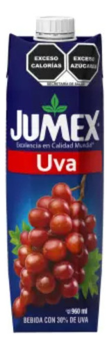 6 Pza Jugo Jumex Con Uva 960 Ml