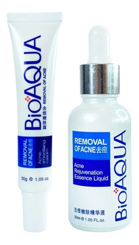 Kit Anti Acne Piel Grasa Bioaqu - mL a $1200