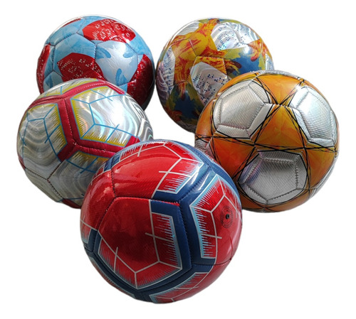 20 Pelotas Para Futbol Soccer Multicolor