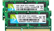 Comprar Memoria Ram Duomeiqi 8gb (2x 4gb) Ddr3, 1333mhz, Sodimm