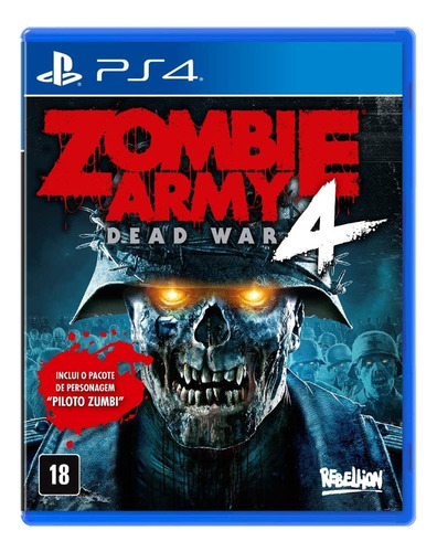Zombie Army 4: Dead War - Ps4 - Novo E Lacrado!