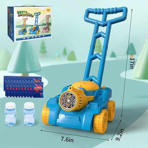 Qdragon -cortacésped De Burbujas A Prueba Para Niños