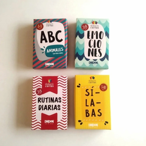 Juego De Cartas Didácticas Infantiles Para Jugar Y Aprender