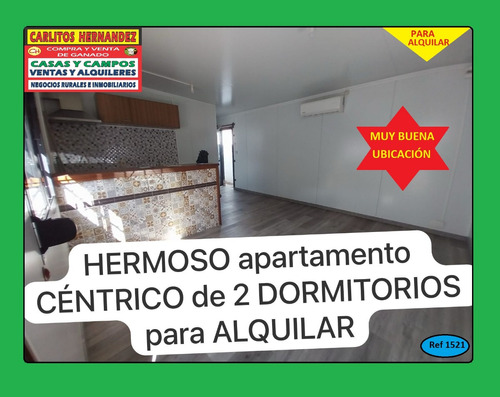 Ref 1521) ** A - Hermoso Apartamento Céntrico De 2 Dormitorios Para Alquilar En San José