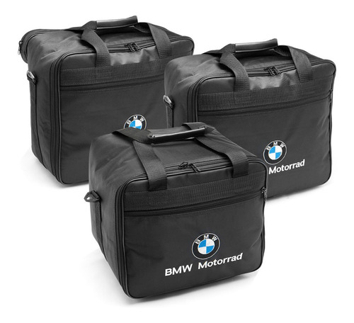 Bolsas Laterais Interna Baú Moto Bmw Gsa 1200 Bordada