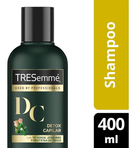 Shampoo Detox Capilar Cabello Normal A Graso Tresemme 400ml