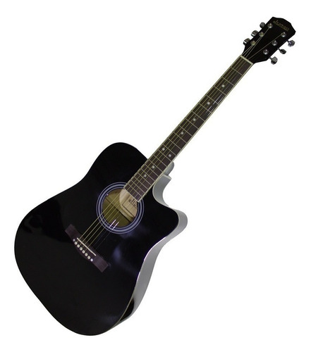 Guitarra Electro Acustica Profesional Jendrix Negra