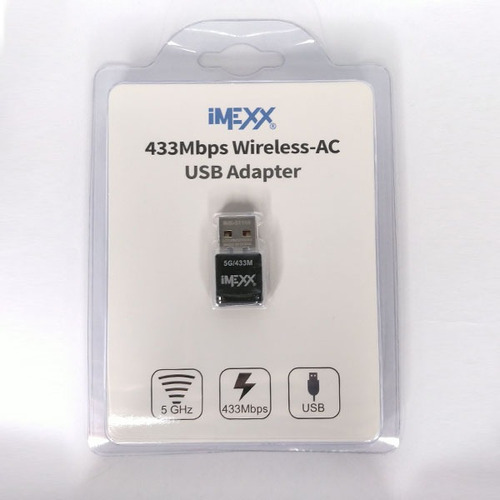 Imexx Adaptador De Red Usb Wi-fi 5ghz 433mbps (sumcomcr)