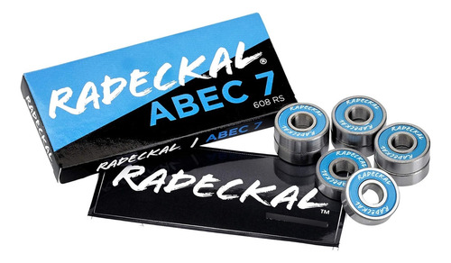 Radeckal Blue Abec 7 - Rodamientos Para Monopatín, Monopatin