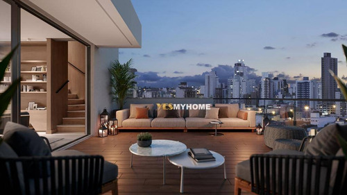 Cobertura Com 3 Dormitórios À Venda, 195 M² Por R$ 2.291.773,63 - Bigorrilho - Curitiba/pr - Co0419