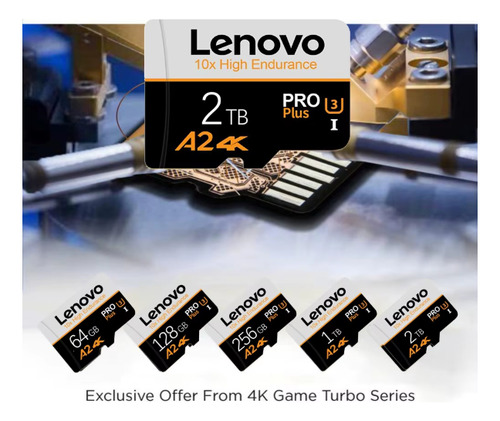 Micro Sd Lenovo High Endurance 1tb Sdxc A2 V30 C10