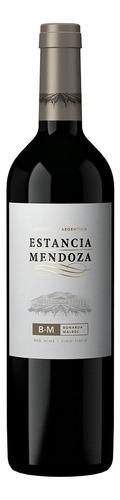 Vino Tinto Estancia Mendoza Bonarda - Malbec X750ml