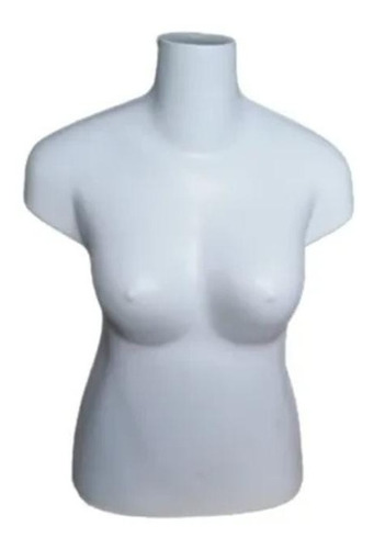 Busto Feminino Gg Plástico Branco