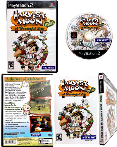 Harvest Moon A Wonderful Life Ps2  (Reacondicionado)