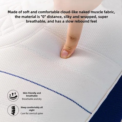 Almohada De Gel Ortopédica Cervical Ajustable