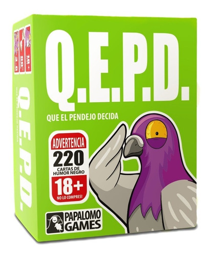  Que El Pendejo Decida Juego De Mesa Q.e.p.d Nuevo Español