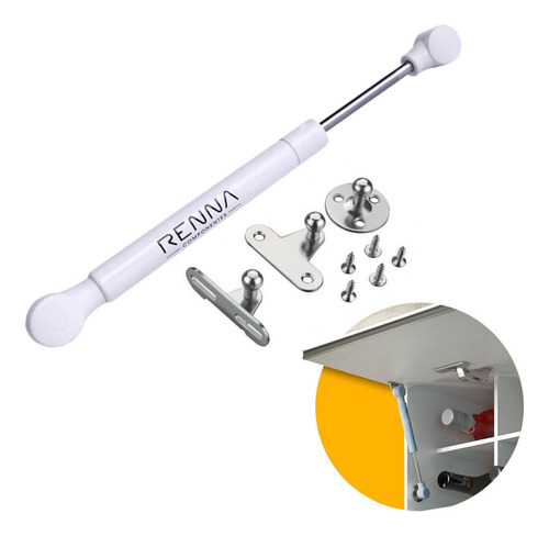 Amortecedor Pneumático Pistão 60 Newtons Normal 2 Unidades