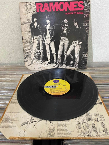 Lp Ramones Rocket To Russia (1press 1977)