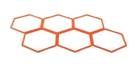 Set De Agilidad Grid Hexagonal - Escalera Crossfit - Sdmed