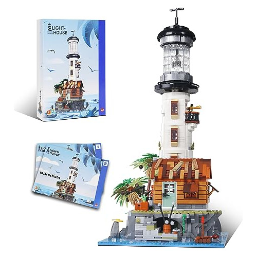 2340pcs Ideal Lighthouse Mini Building Blocks Toys(original