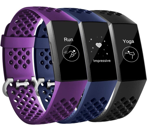 Mallas De Reloj Fitbit Charge 3.(vxk5)