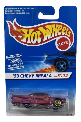 Hot Wheels 1997 First Editions #5 Of 12 - ´59 Chevy Impala