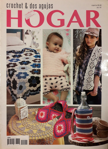 Revista De Tejidos Crochet & Dos Agujas - Hogar Liquido