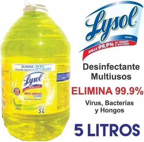 Lysol Desinfectante 5 Litros 