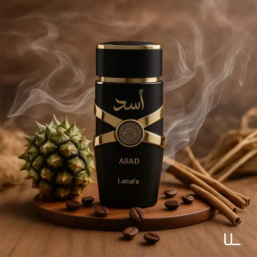Perfume Lattafa Asad 100ml Eau De Parfum Original Árabe Original Com Nota Fiscal E Selo Original Lataffa
