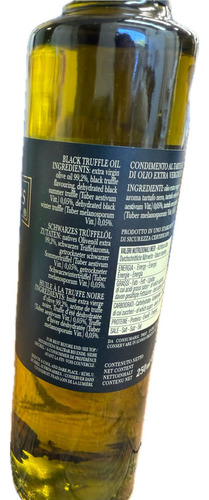 Aceite Extra Virgen Con Pedazos De Trufa Italiano 100% 250ml
